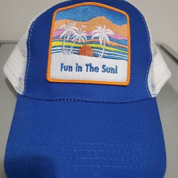 NWT Banana Boat Baseball Hat FUN in the Sun Embroidered Logo Patch - Picture 2 of 9